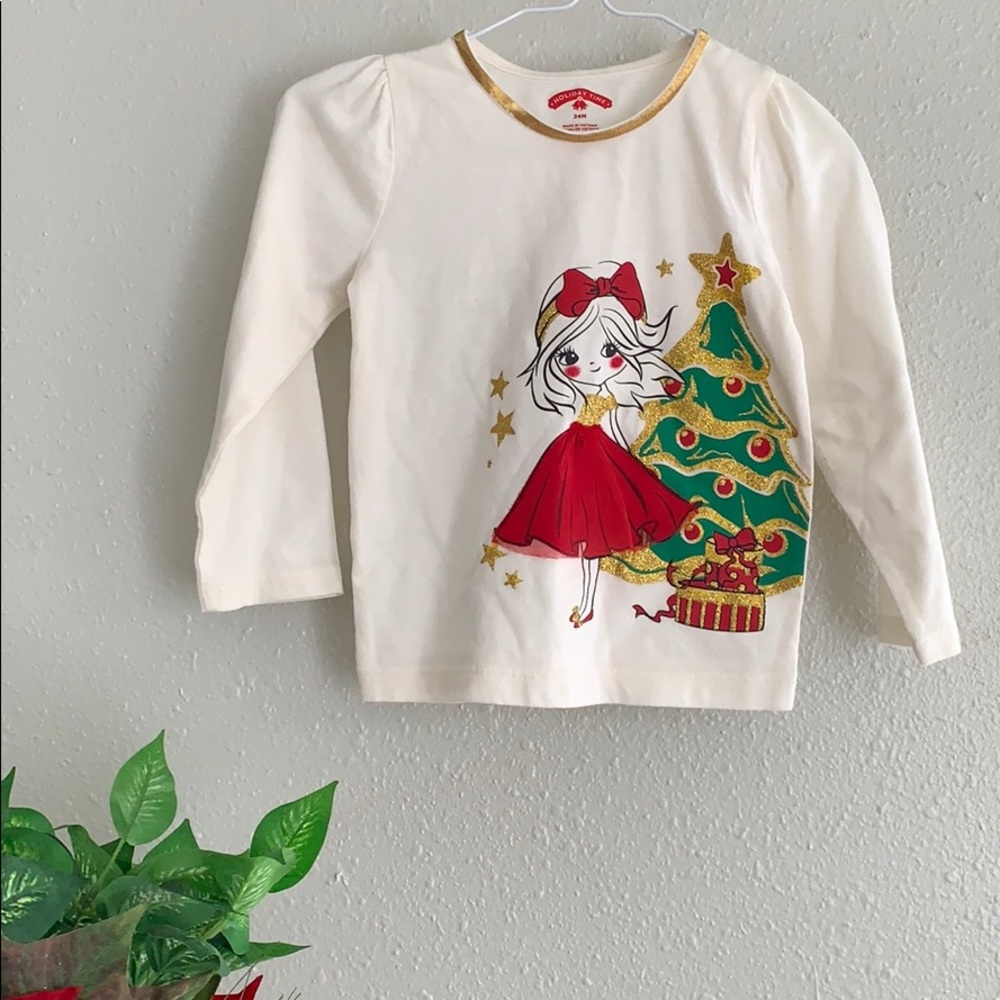 Holiday Time Christmas Shirt - 24 months